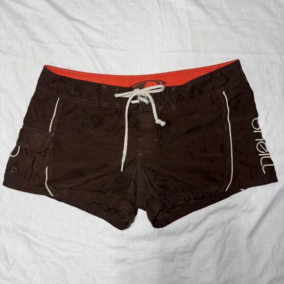 Sold! - Brown O'Neill Side Pocket Board Shorts - Picture 1 of 3